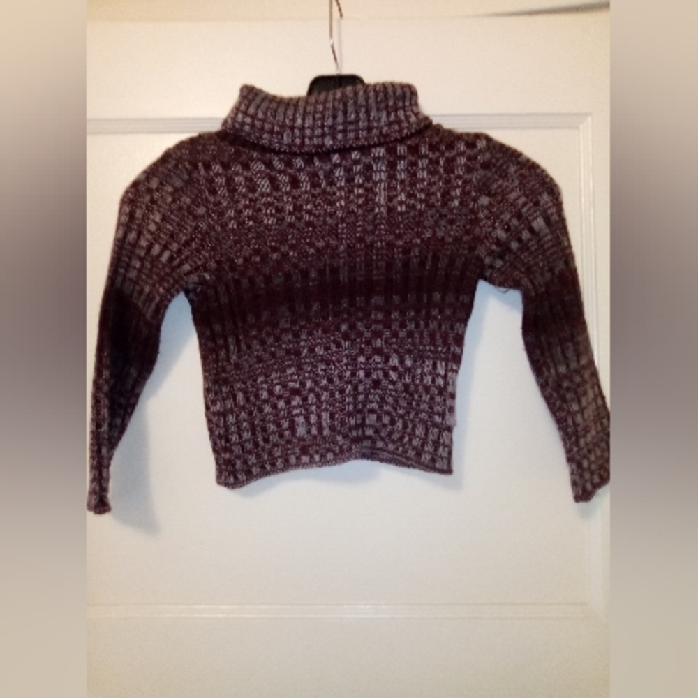 Cozy Kids' Maroon Turtleneck Sweater Size 4/5T By Mary Kate & Ashley